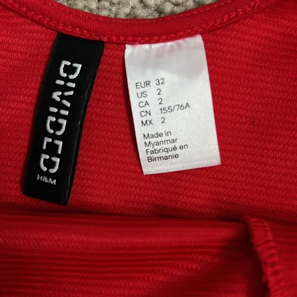 Mini Red Dress - Picture 3 of 3